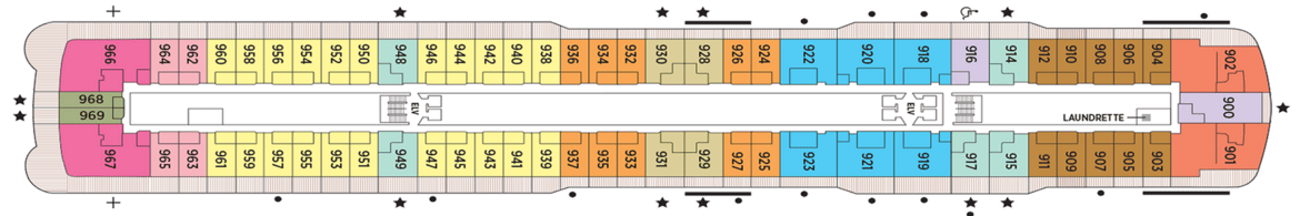 Regent Seven Seas Cruises Seven Seas Explorer Deck 9.png